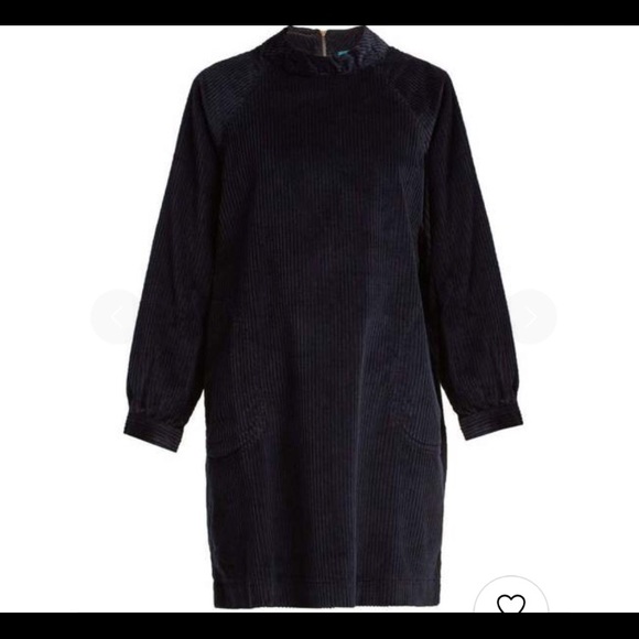 M.i.H jeans corduroy navy mini dress from Anthro - Picture 3 of 8
